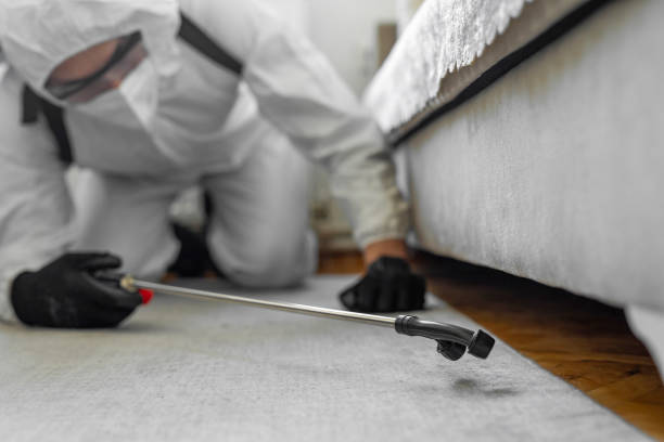 Professional Fumigation Services technician working in Northville, MI